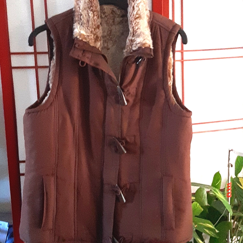 Faux Fur Lined Vest